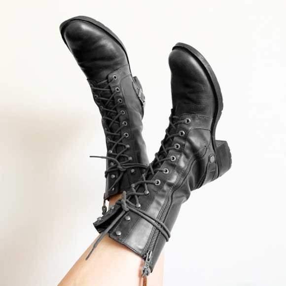Timberland Shoes - Timberland Charles Street Lace Boot Black Sz. 9.5